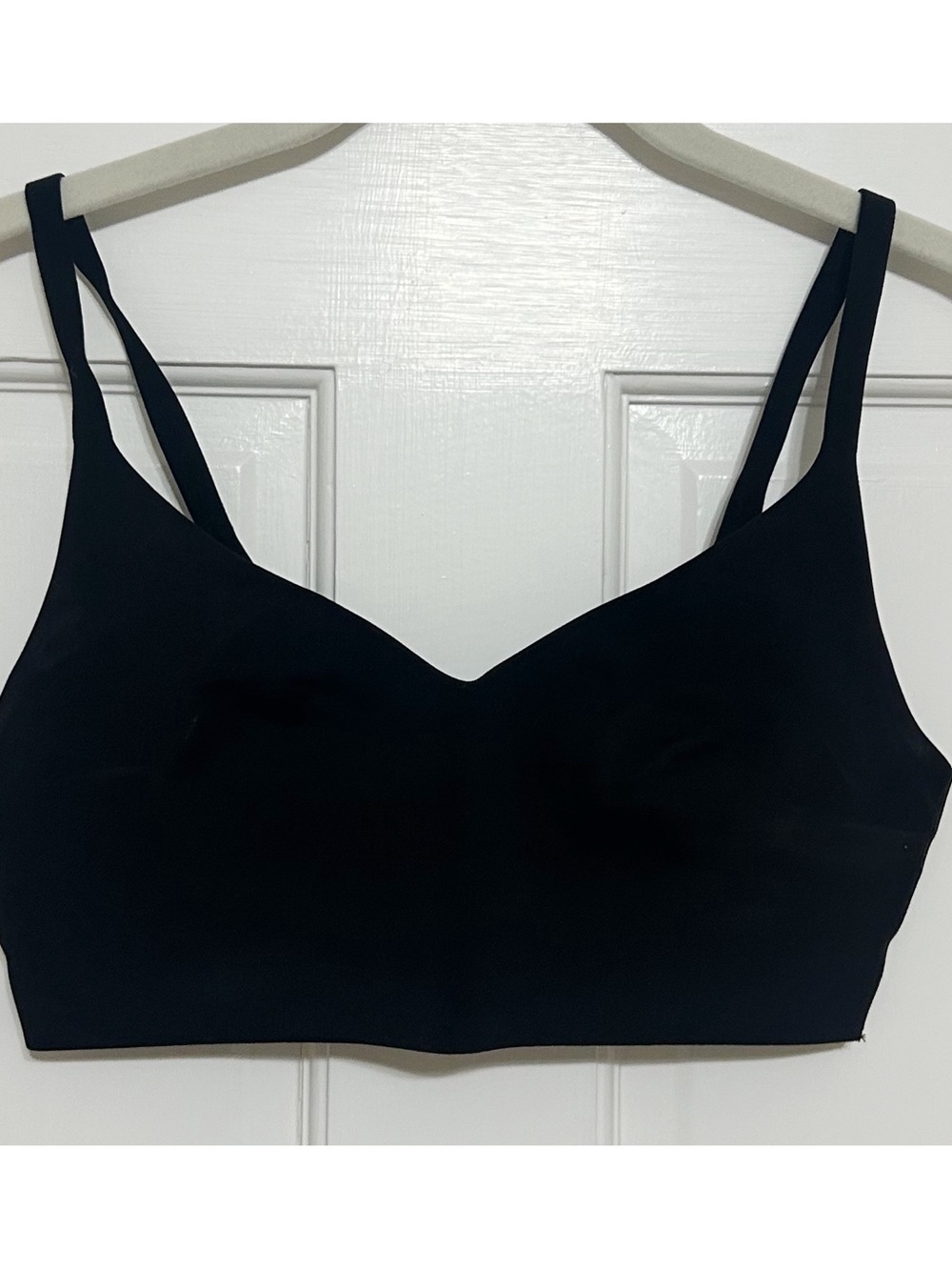 aerie Black Seamless Double-Strap Bralette